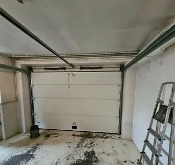 installation porte de garage